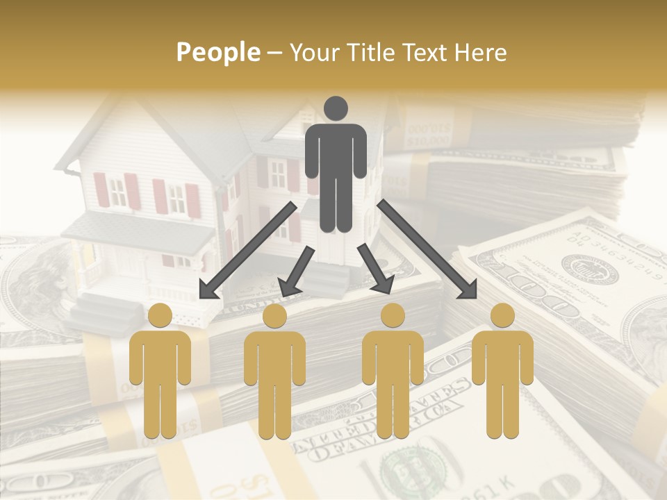 Hundred Purchasing Horizontal PowerPoint Template