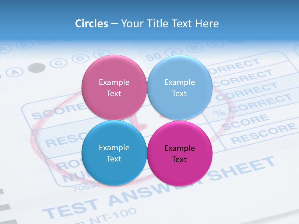 Grade Quiz Macro PowerPoint Template
