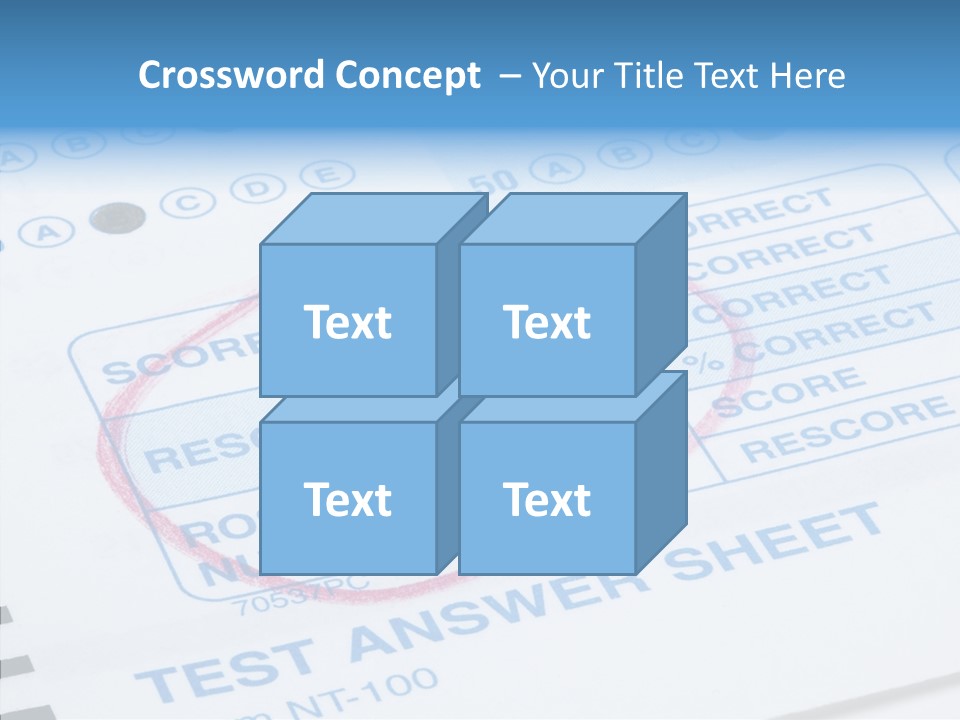 Grade Quiz Macro PowerPoint Template