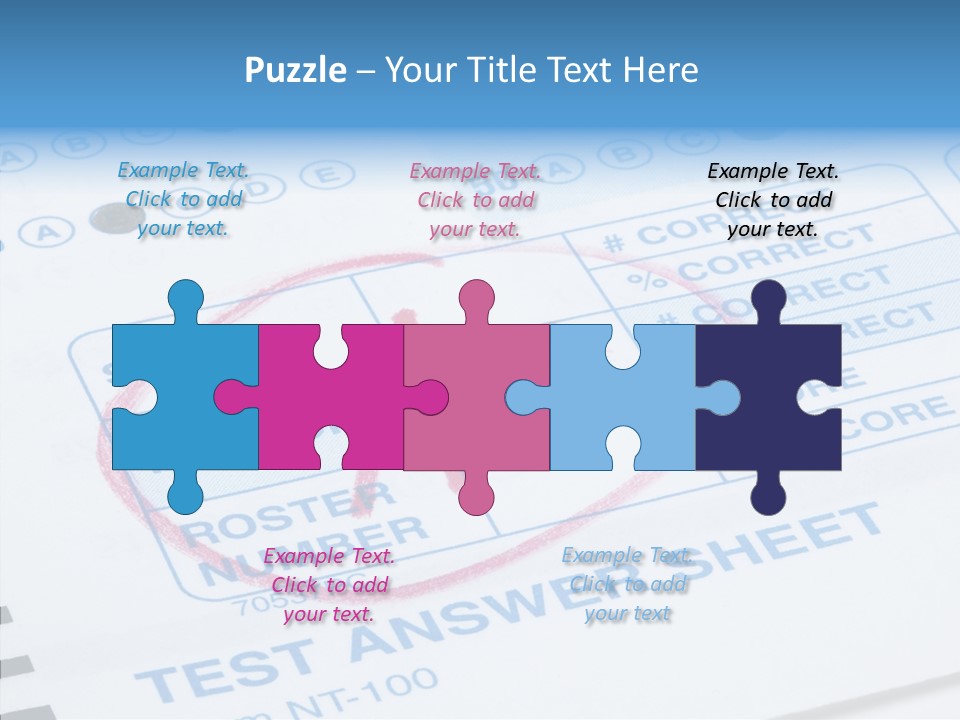 Grade Quiz Macro PowerPoint Template