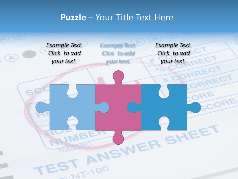 Grade Quiz Macro PowerPoint Template