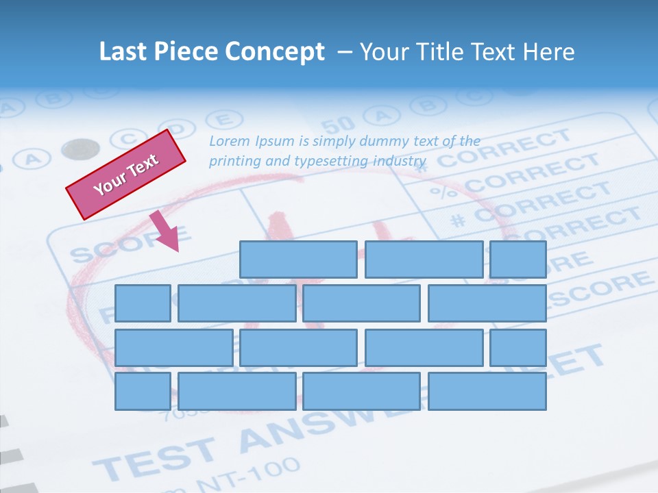Grade Quiz Macro PowerPoint Template