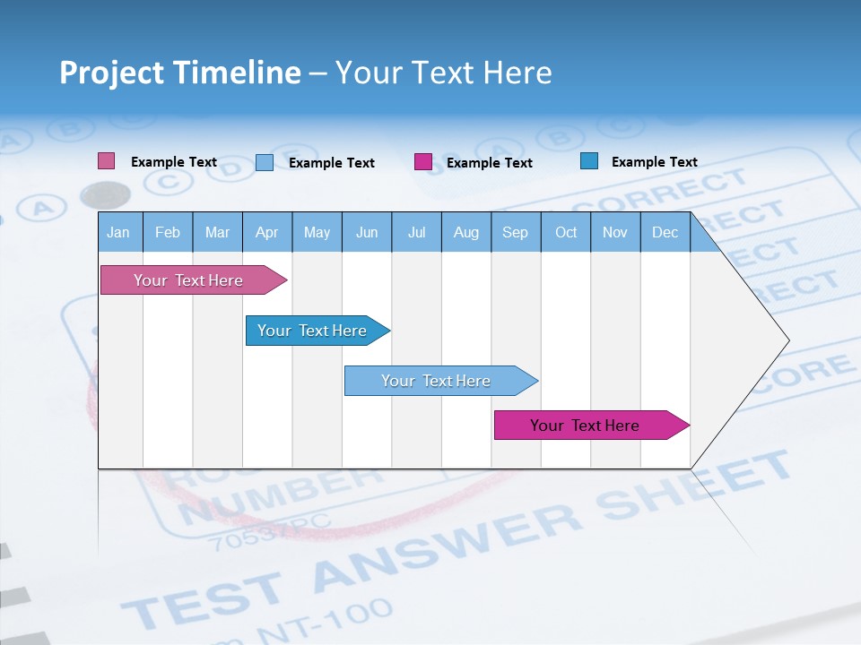 Grade Quiz Macro PowerPoint Template