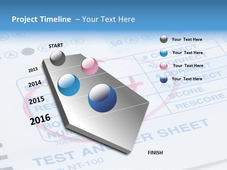 Grade Quiz Macro PowerPoint Template