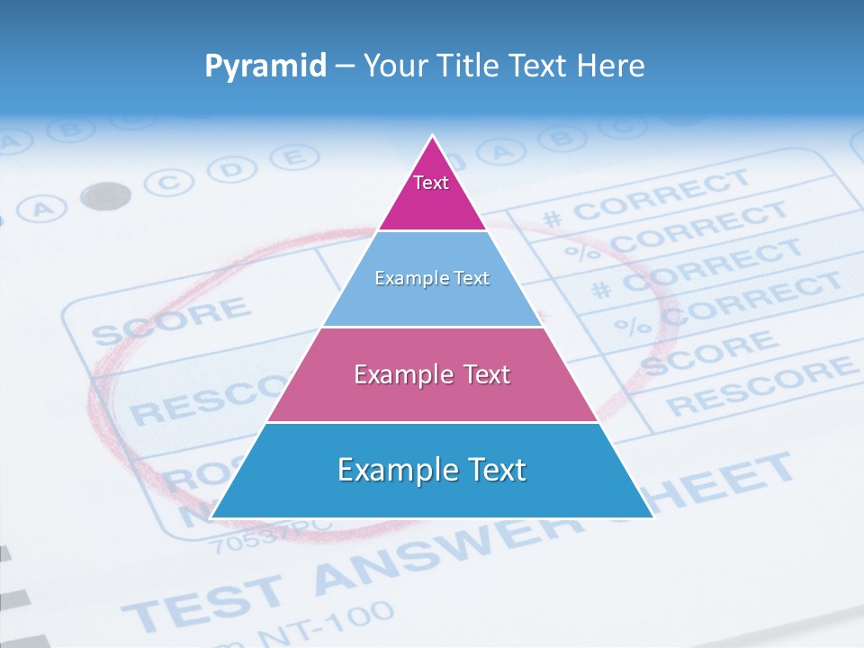Grade Quiz Macro PowerPoint Template