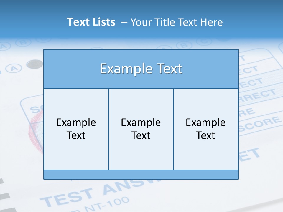 Grade Quiz Macro PowerPoint Template