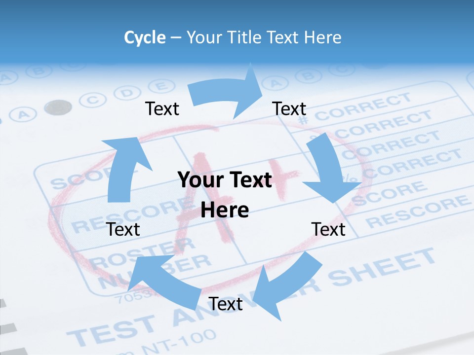 Grade Quiz Macro PowerPoint Template