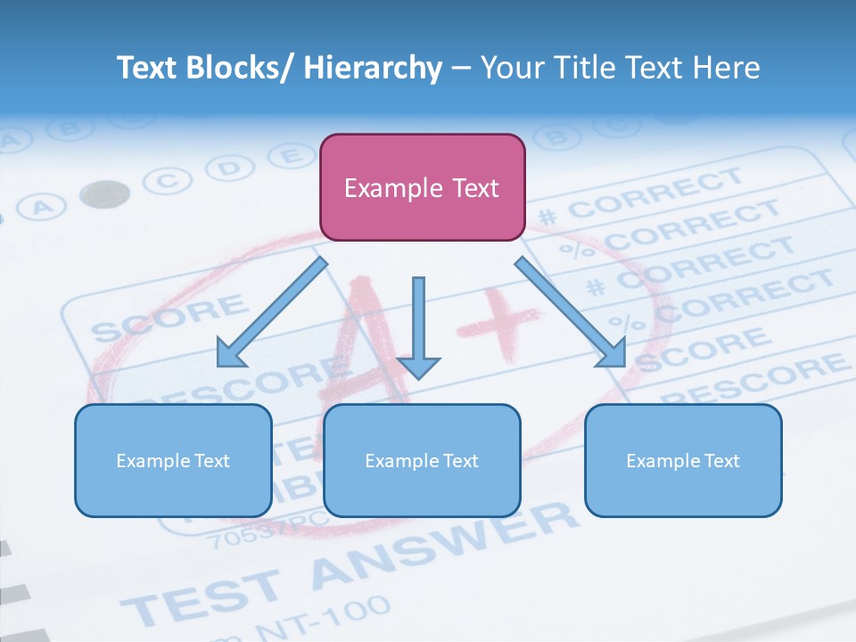 Grade Quiz Macro PowerPoint Template