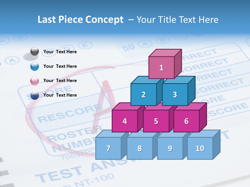 Grade Quiz Macro PowerPoint Template