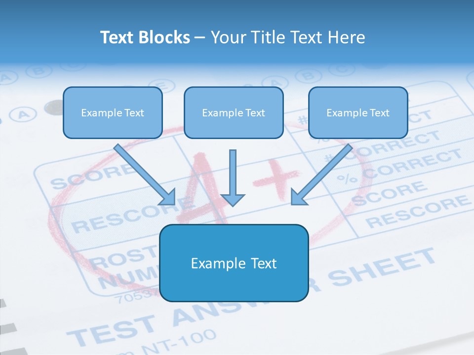Grade Quiz Macro PowerPoint Template