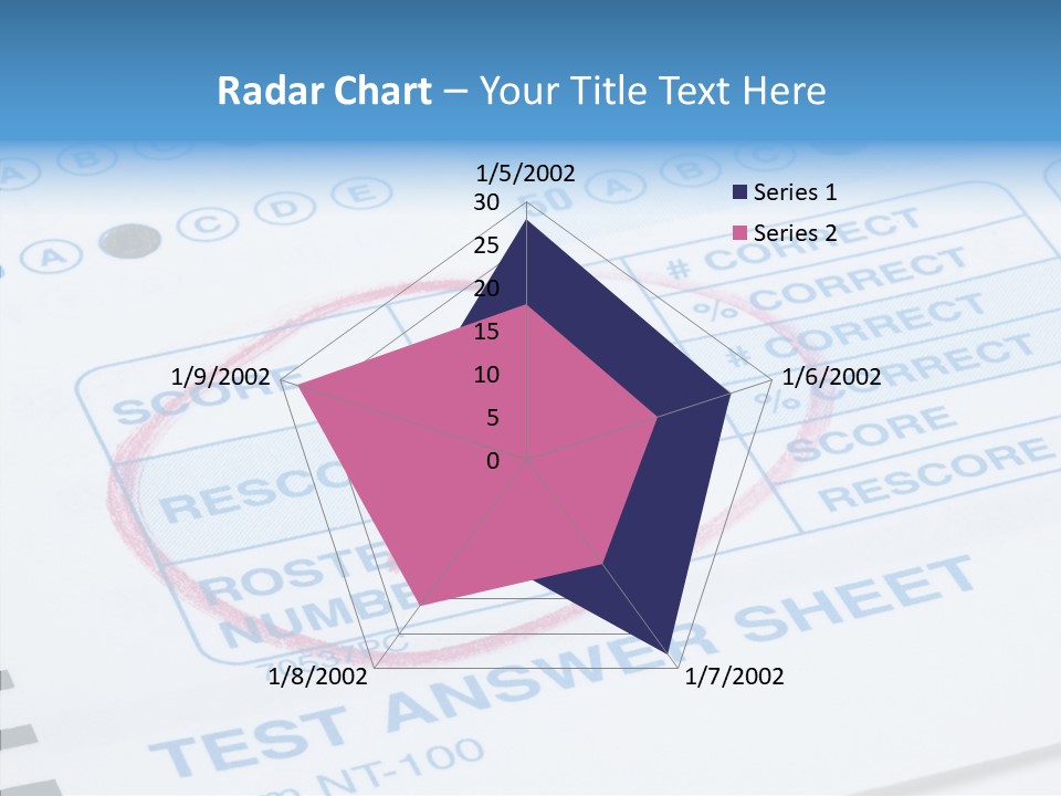 Grade Quiz Macro PowerPoint Template
