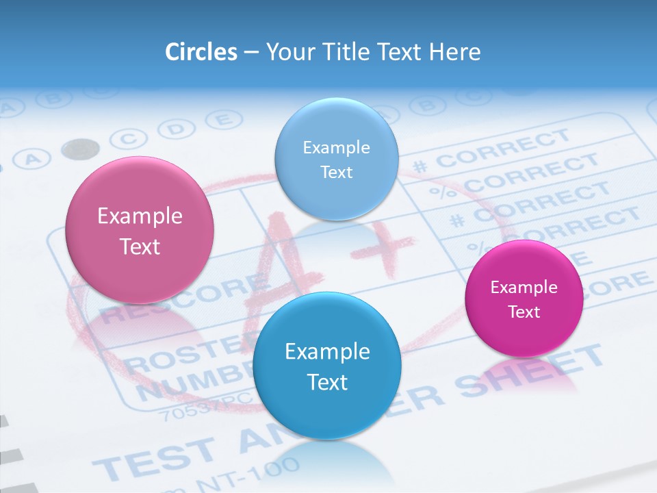 Grade Quiz Macro PowerPoint Template