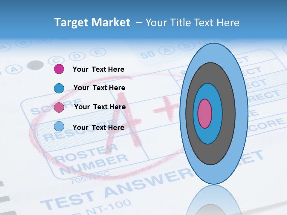 Grade Quiz Macro PowerPoint Template