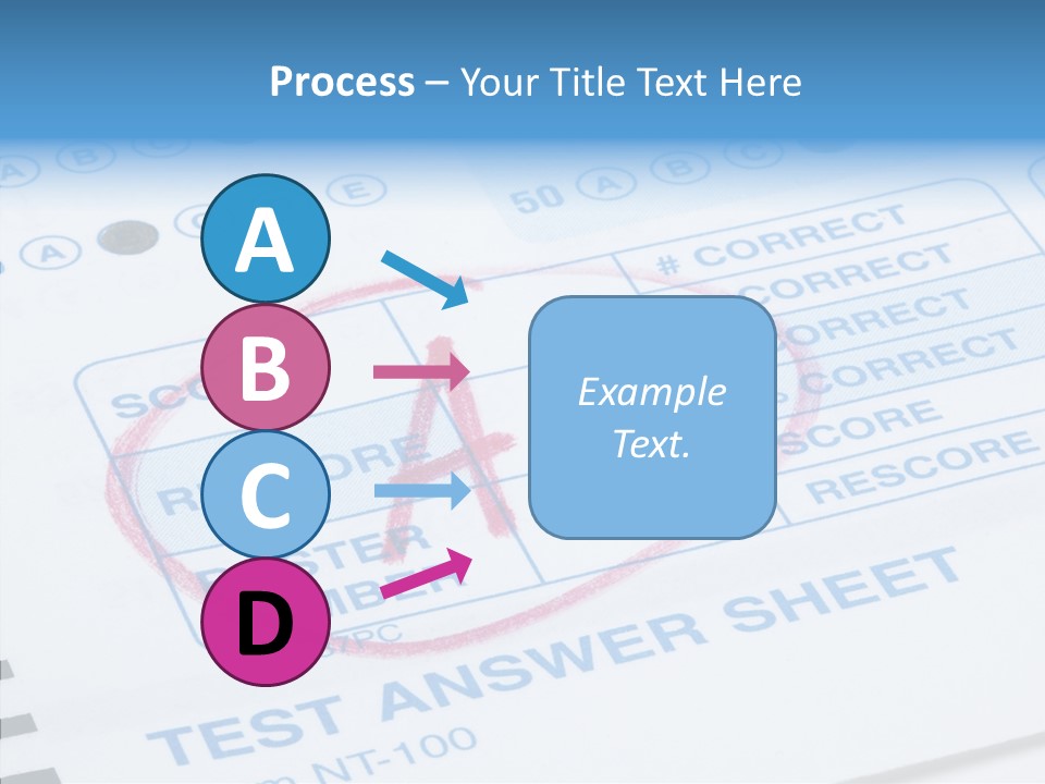 Grade Quiz Macro PowerPoint Template
