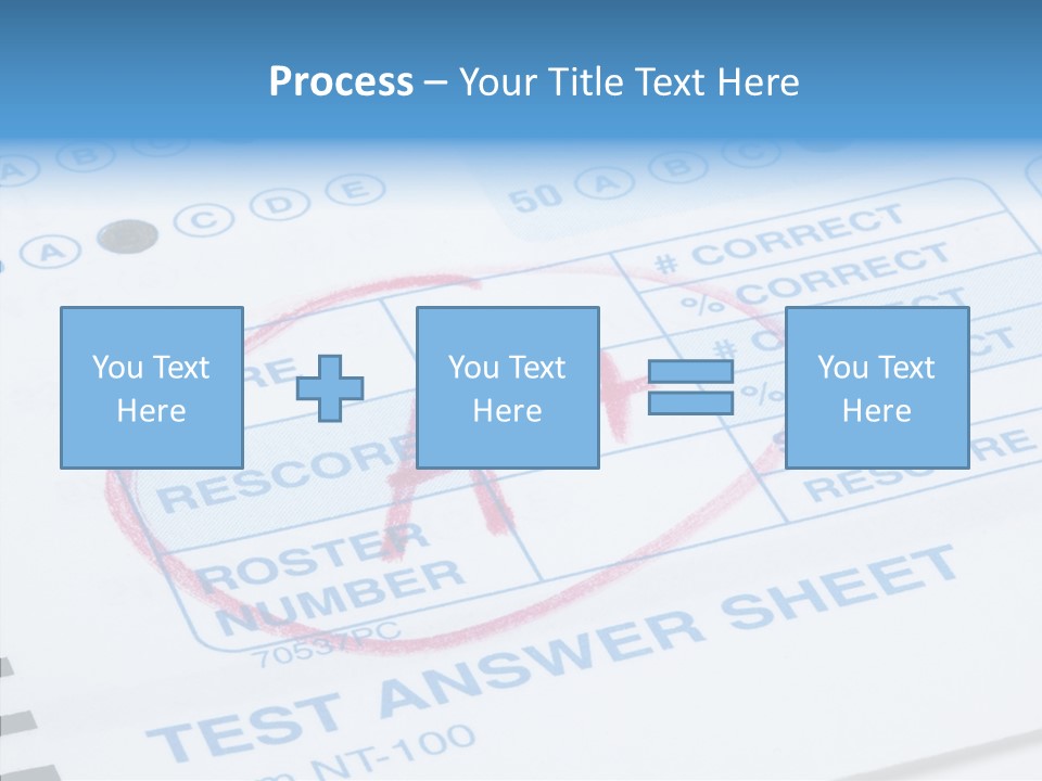 Grade Quiz Macro PowerPoint Template