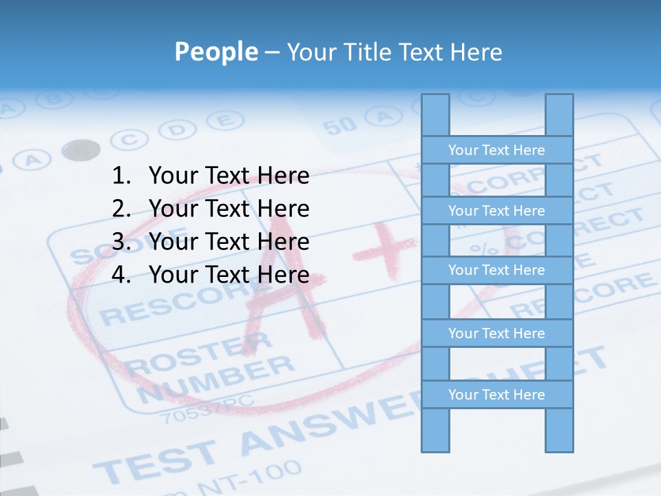Grade Quiz Macro PowerPoint Template