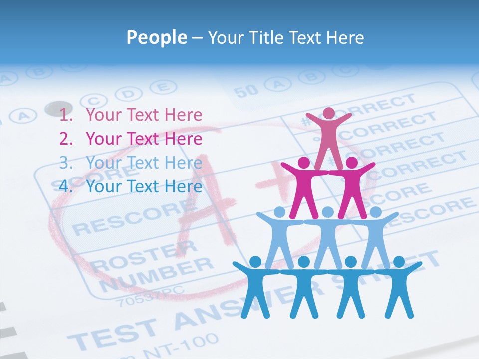 Grade Quiz Macro PowerPoint Template