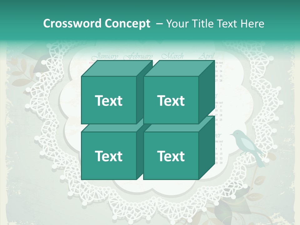 Flower Business Graphic PowerPoint Template