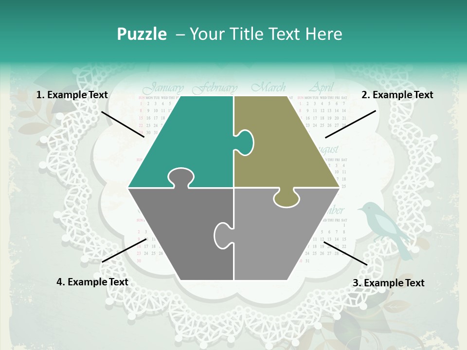 Flower Business Graphic PowerPoint Template