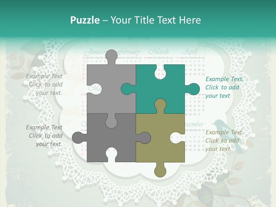 Flower Business Graphic PowerPoint Template