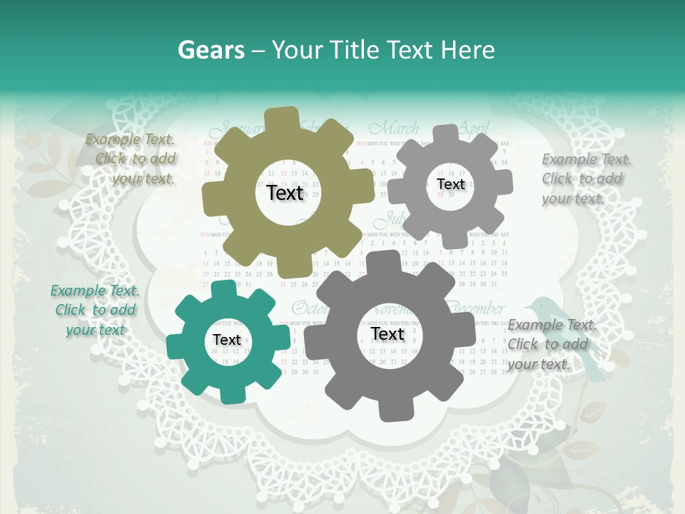 Flower Business Graphic PowerPoint Template