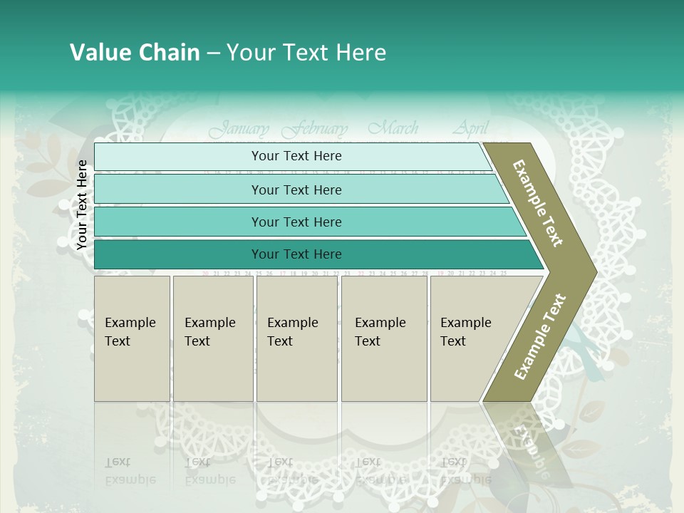 Flower Business Graphic PowerPoint Template
