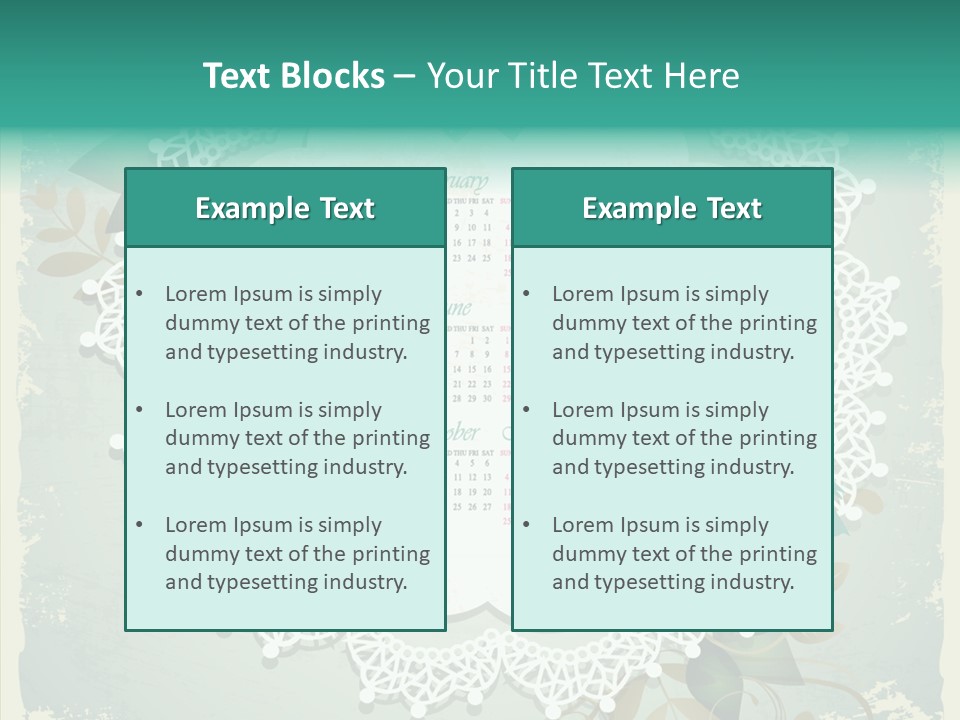 Flower Business Graphic PowerPoint Template