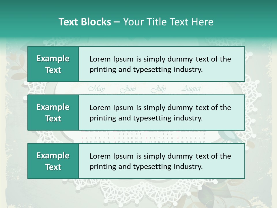 Flower Business Graphic PowerPoint Template