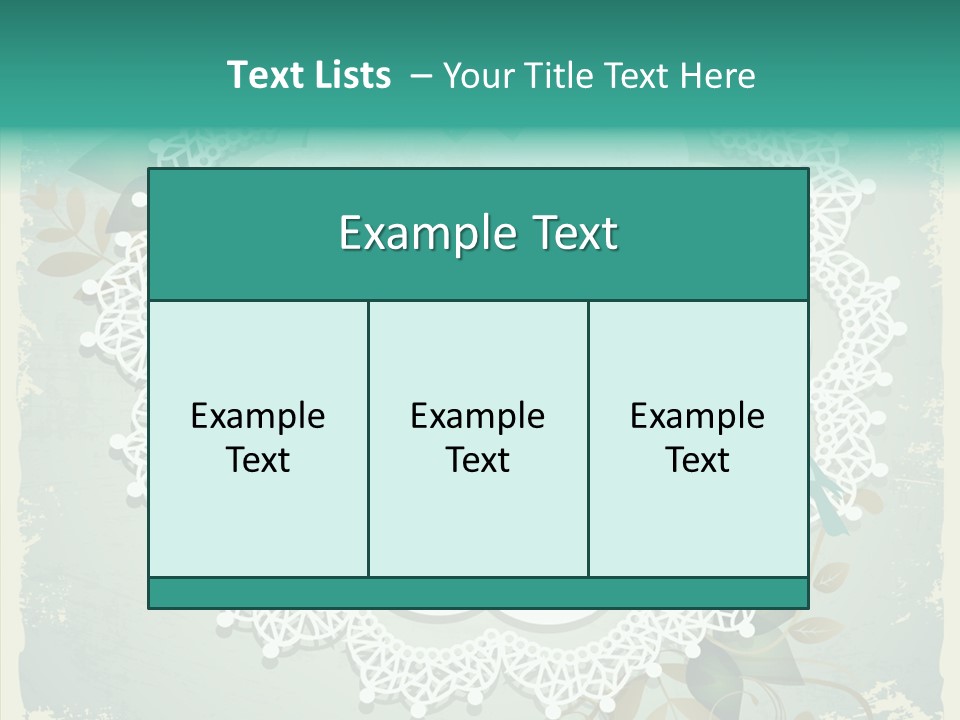 Flower Business Graphic PowerPoint Template