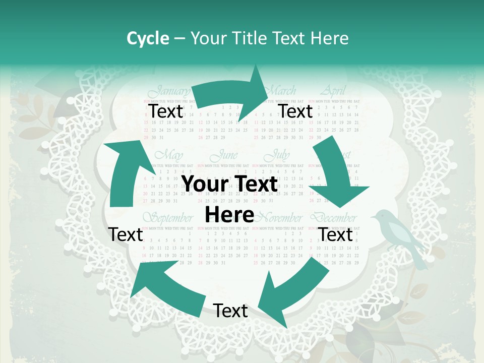 Flower Business Graphic PowerPoint Template