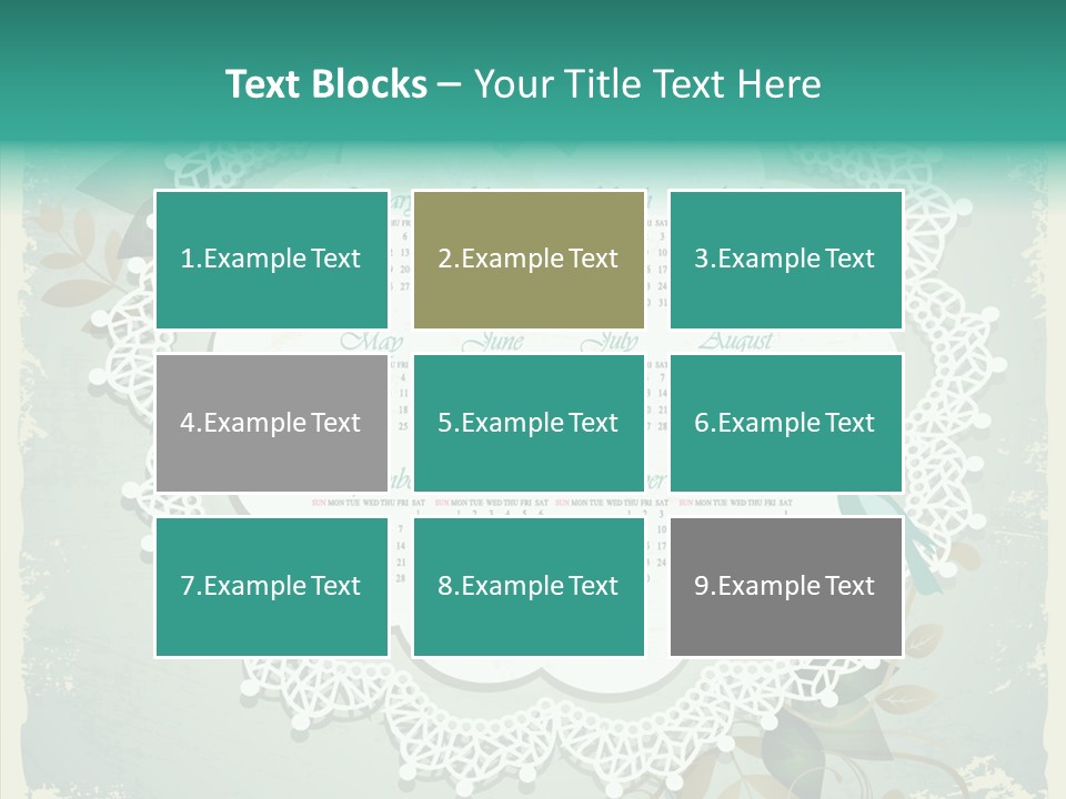 Flower Business Graphic PowerPoint Template