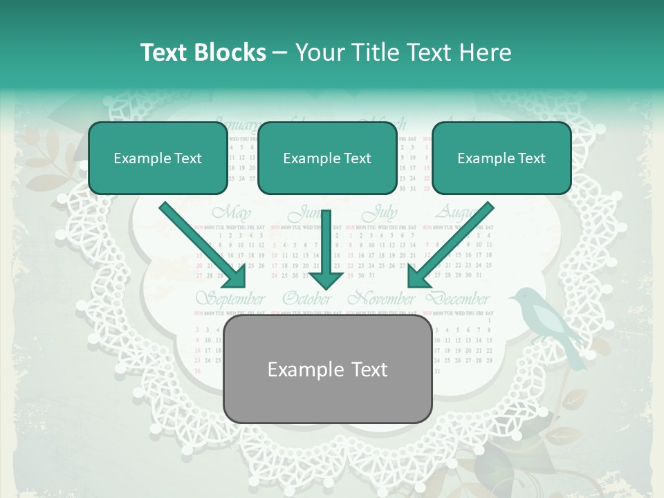 Flower Business Graphic PowerPoint Template