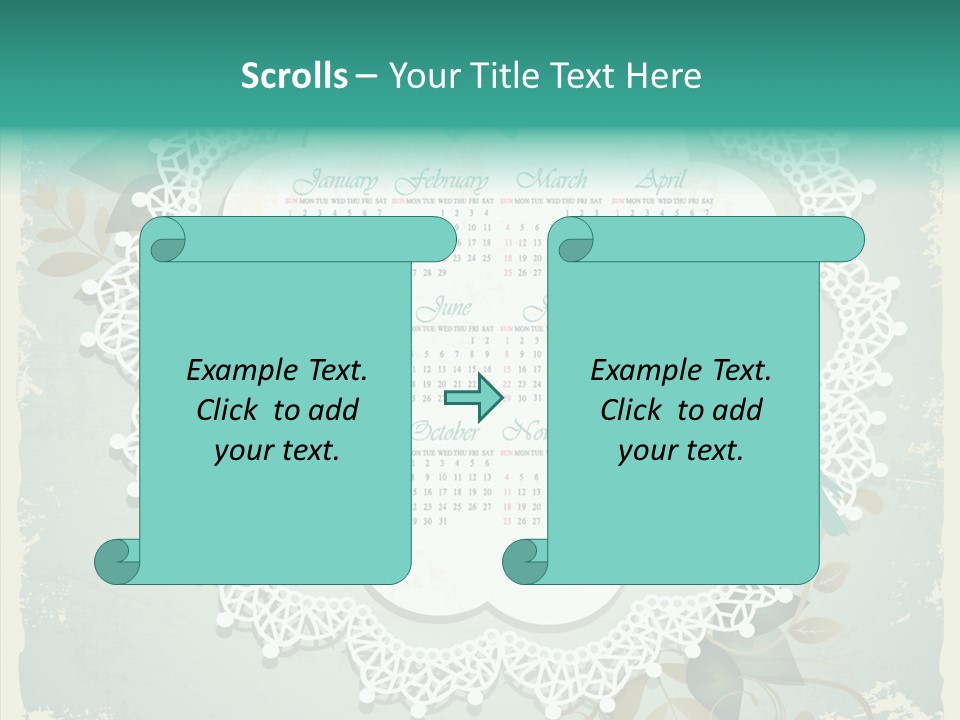 Flower Business Graphic PowerPoint Template