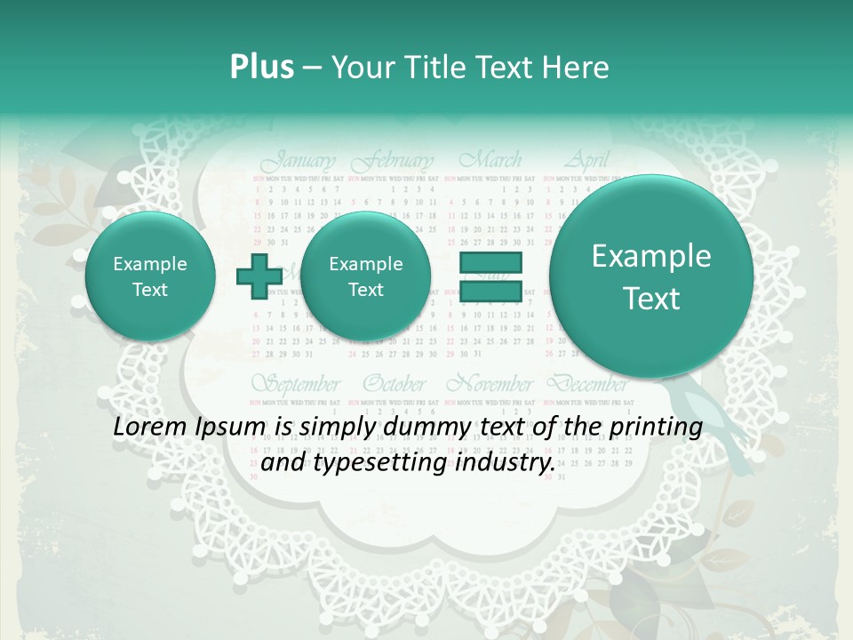 Flower Business Graphic PowerPoint Template