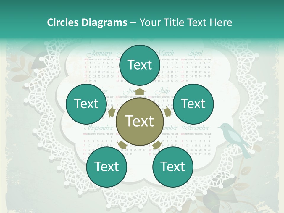 Flower Business Graphic PowerPoint Template