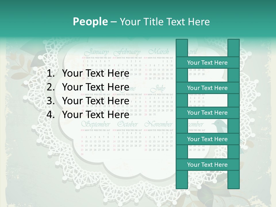 Flower Business Graphic PowerPoint Template