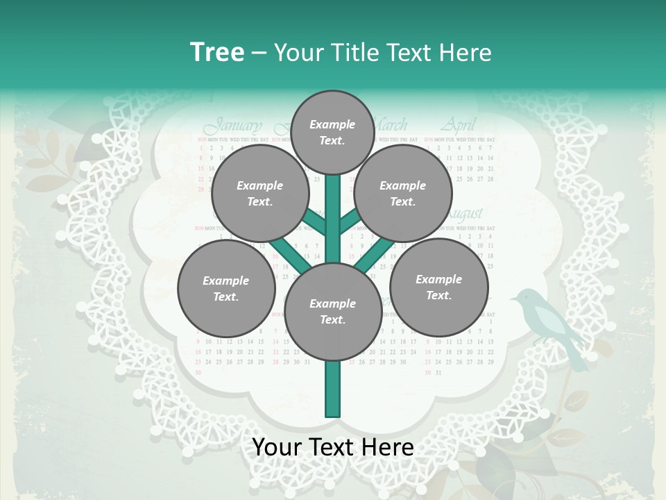 Flower Business Graphic PowerPoint Template