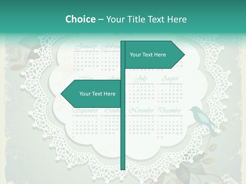 Flower Business Graphic PowerPoint Template