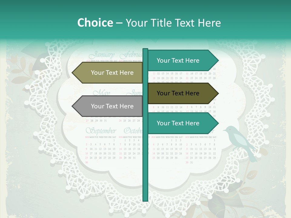 Flower Business Graphic PowerPoint Template