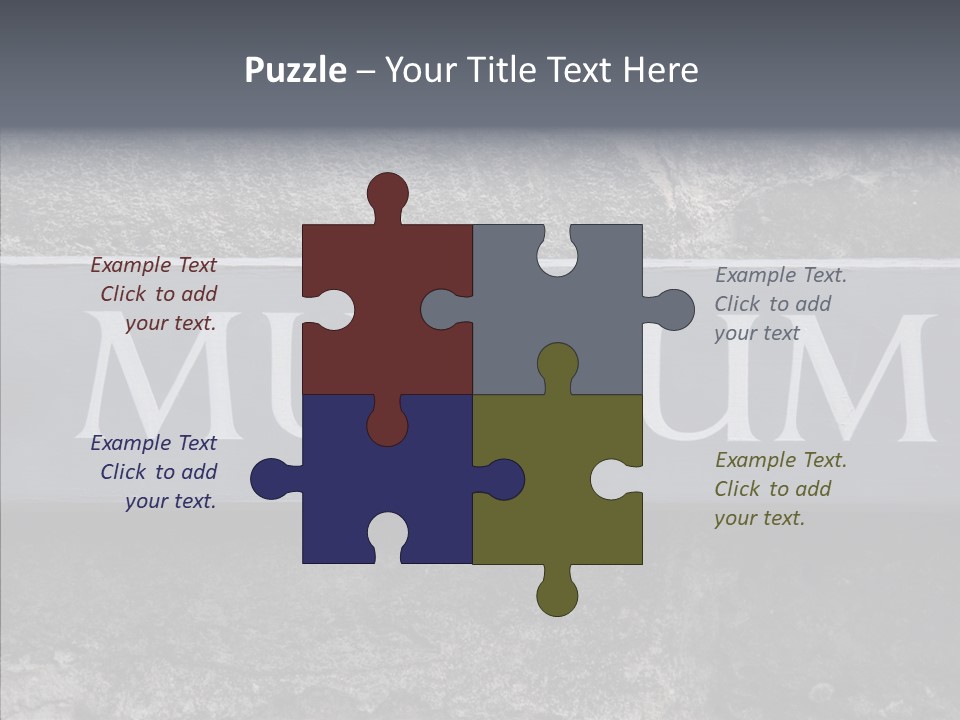 History Information Sign PowerPoint Template