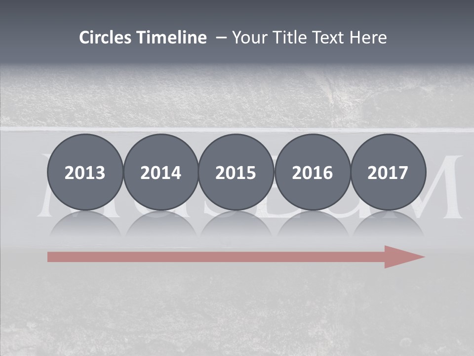 History Information Sign PowerPoint Template