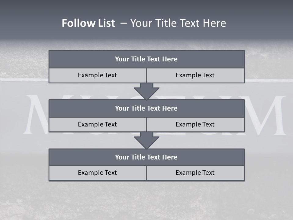History Information Sign PowerPoint Template