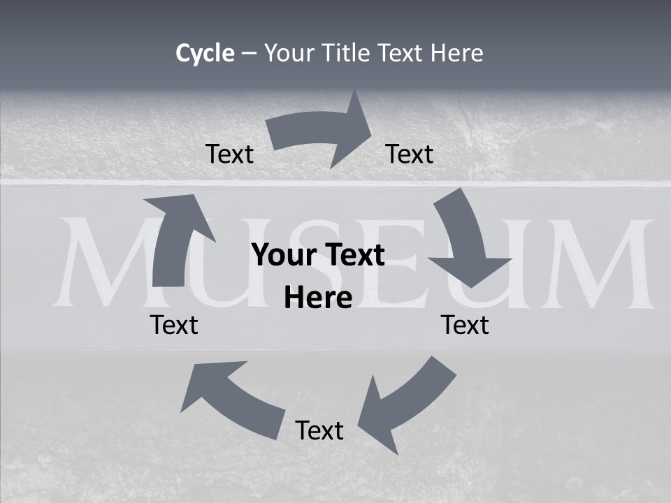 History Information Sign PowerPoint Template