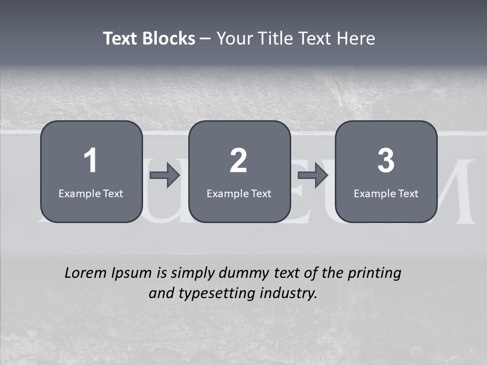 History Information Sign PowerPoint Template
