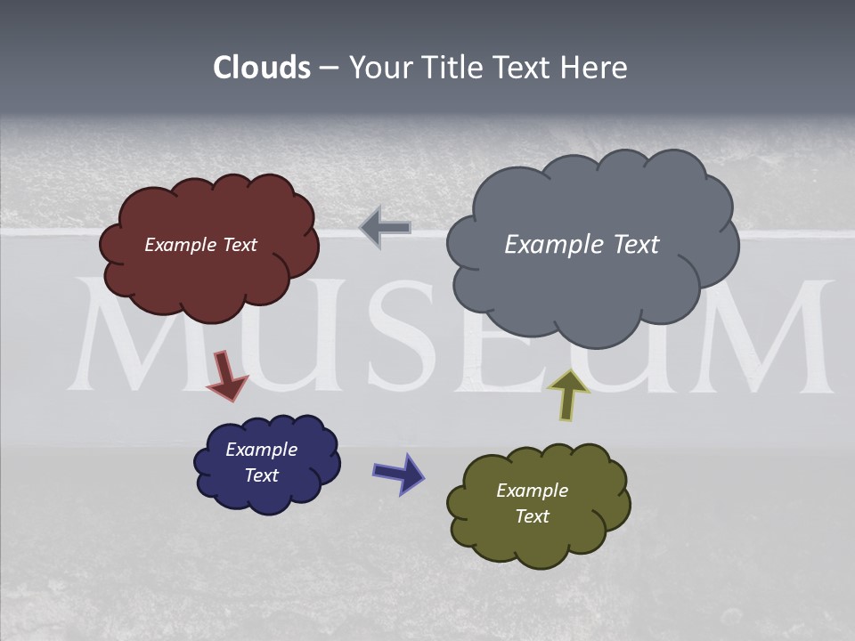 History Information Sign PowerPoint Template