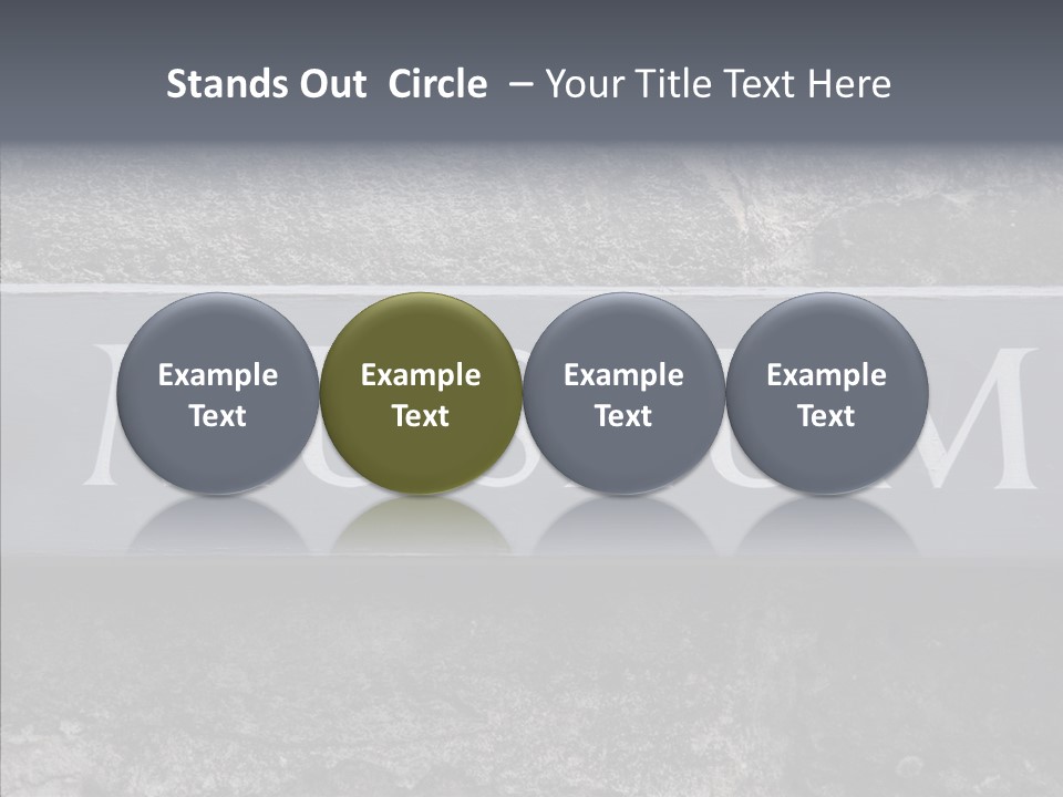 History Information Sign PowerPoint Template