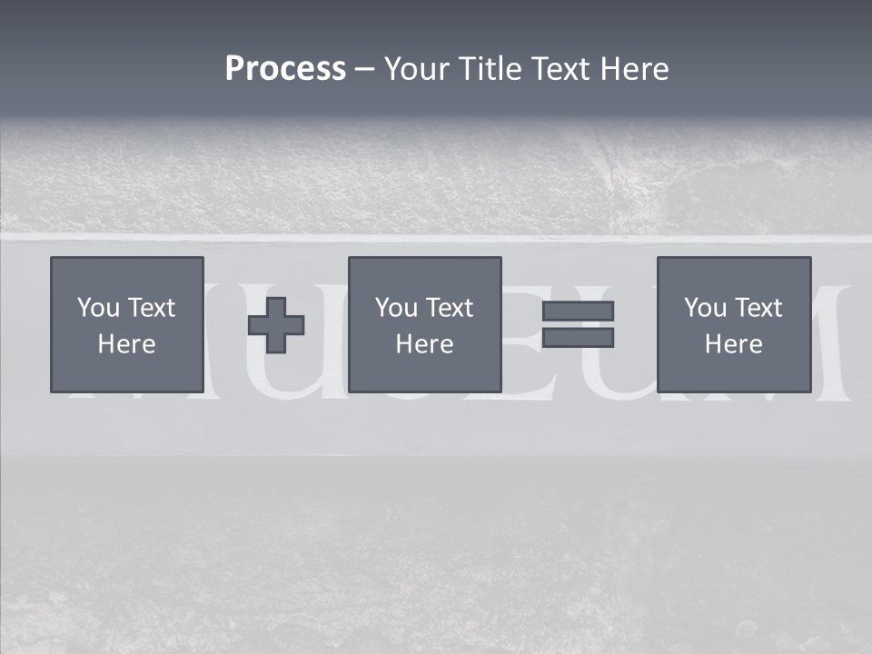 History Information Sign PowerPoint Template