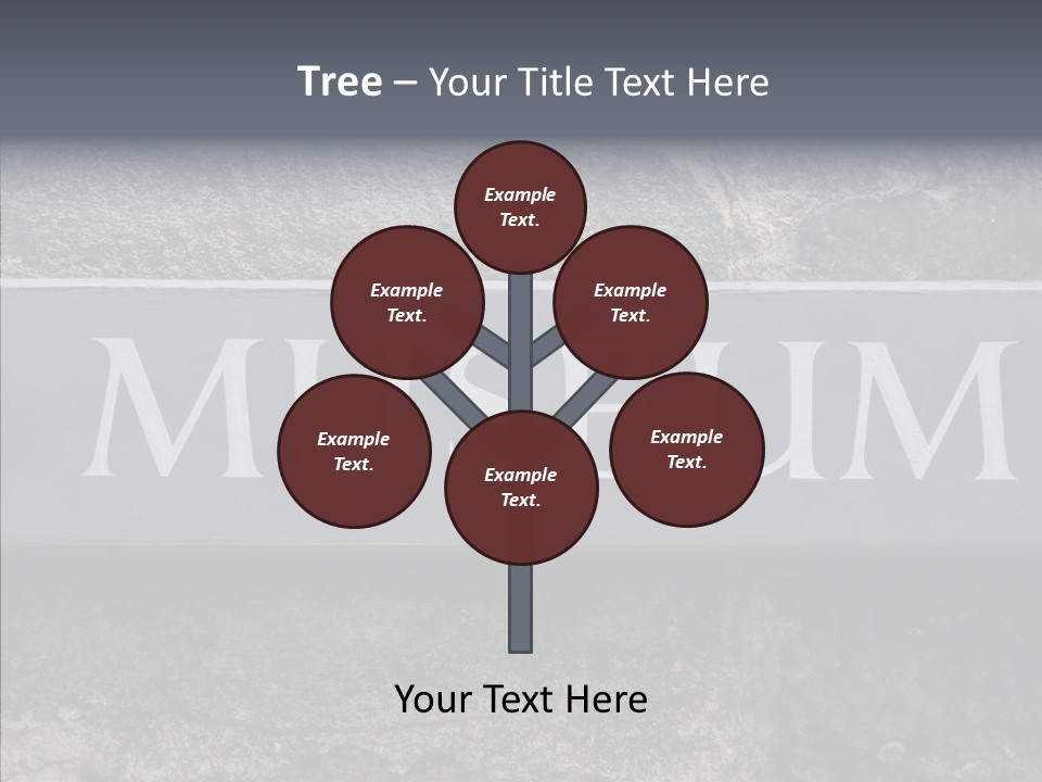 History Information Sign PowerPoint Template