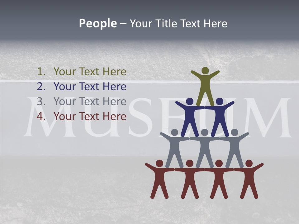 History Information Sign PowerPoint Template