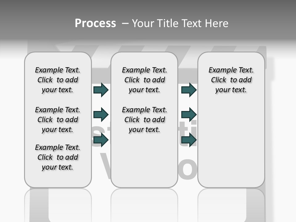 A Black And White Sign That Says Instruction Video PowerPoint Template